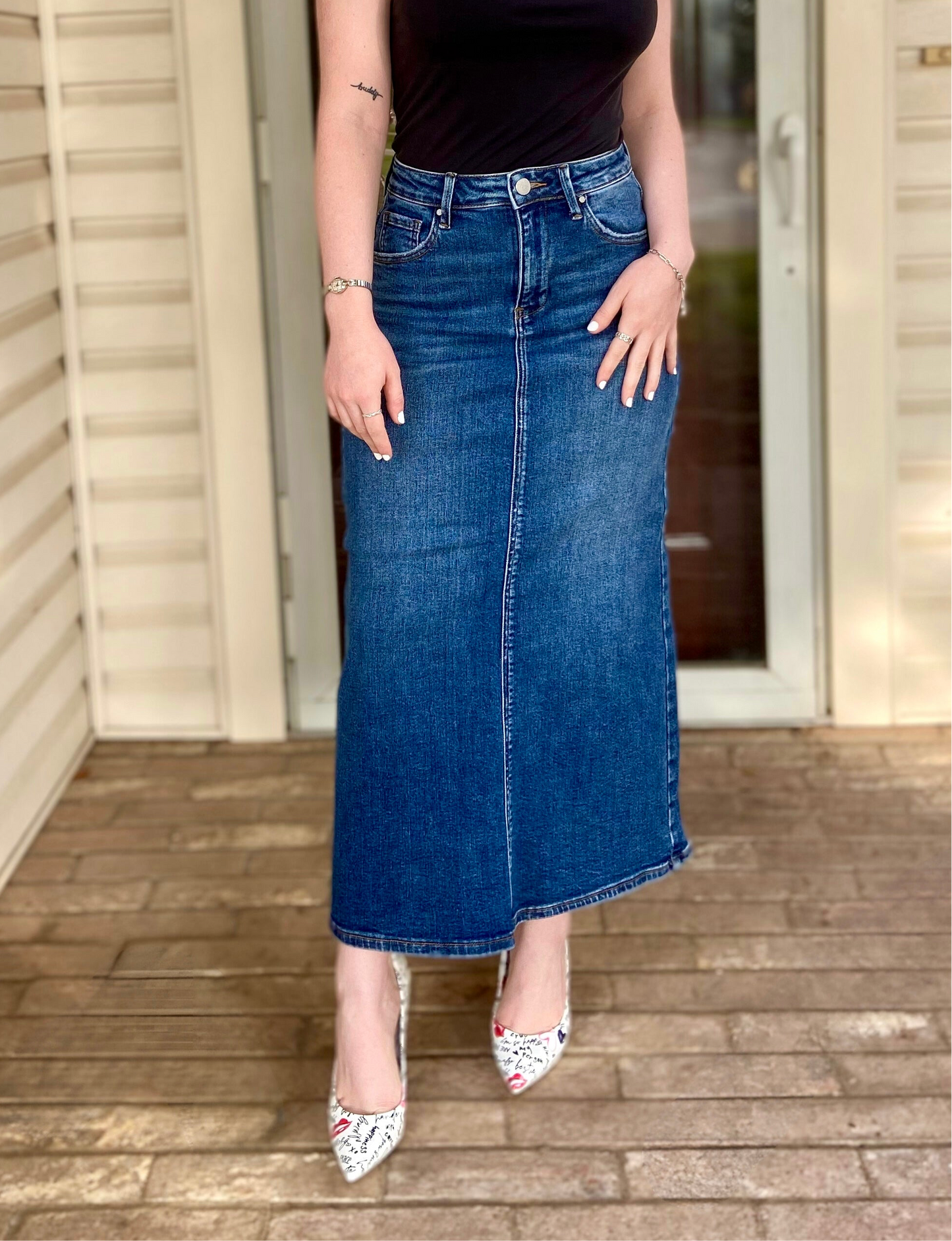 ‘Chloe’ Denim Skirt