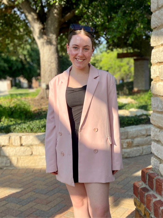 'Celeste' Oversized Double Breasted Blazer